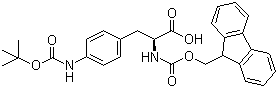 Fmoc-p(nh-boc)-l-phe-ohStructure,174132-31-1Structure Fmoc-p(nh-boc)-l-phe-oh Structure,174132-31-1Structure