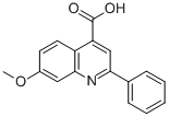 7-Methoxy-2-phenylquinoline-4-carboxylic acidStructure,174636-63-6Structure 7-Methoxy-2-phenylquinoline-4-carboxylic acid Structure,174636-63-6Structure