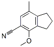 4-Methoxy-7-methylindane-5-carbonitrileStructure,175136-10-4Structure 4-Methoxy-7-methylindane-5-carbonitrile Structure,175136-10-4Structure