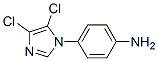 4-(4,5-Dichloro-1H-imidazol-1-yl)anilineStructure,175201-62-4Structure 4-(4,5-Dichloro-1H-imidazol-1-yl)aniline Structure,175201-62-4Structure