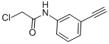 N1-(3-eth-1-ynylphenyl)-2-chloroacetamideStructure,175277-85-7Structure N1-(3-eth-1-ynylphenyl)-2-chloroacetamide Structure,175277-85-7Structure