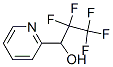 2,2,3,3,3-Pentafluoro-1-pyridin-2-yl-propanolStructure,17556-46-6Structure 2,2,3,3,3-Pentafluoro-1-pyridin-2-yl-propanol Structure,17556-46-6Structure