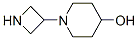 1-(3-Azetidinyl)-4-piperidinolStructure,178311-52-9Structure 1-(3-Azetidinyl)-4-piperidinol Structure,178311-52-9Structure