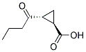 反式-(9ci)-2-(1-氧代丁基)-環(huán)丙烷羧酸結(jié)構(gòu)式_178683-13-1結(jié)構(gòu)式