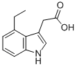 1H-indole-3-aceticacid,4-ethyl-(9ci)Structure,179343-63-6Structure 1H-indole-3-aceticacid,4-ethyl-(9ci) Structure,179343-63-6Structure