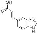 3-(1H-indol-5-yl)-acrylic acidStructure,179626-79-0Structure 3-(1H-indol-5-yl)-acrylic acid Structure,179626-79-0Structure