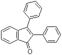 2,3-Diphenyl-1-indenoneStructure,1801-42-9Structure 2,3-Diphenyl-1-indenone Structure,1801-42-9Structure