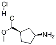 (1R,3s)-methyl 3-aminocyclopentanecarboxylate hydrochlorideStructure,180196-56-9Structure (1R,3s)-methyl 3-aminocyclopentanecarboxylate hydrochloride Structure,180196-56-9Structure