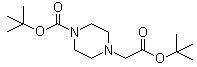 1-N-boc-4-(2-tert-butoxy-2-oxoethyl)piperazineStructure,180576-04-9Structure 1-N-boc-4-(2-tert-butoxy-2-oxoethyl)piperazine Structure,180576-04-9Structure