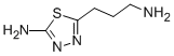 5-Amino-1,3,4-thiadiazole-2-propanamineStructure,182125-23-1Structure 5-Amino-1,3,4-thiadiazole-2-propanamine Structure,182125-23-1Structure