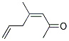 (z)-(9ci)-4-甲基-3,6-庚二烯-2-酮結(jié)構(gòu)式_182362-58-9結(jié)構(gòu)式