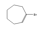1-Bromocyclohept-1-ene Structure,18317-64-1Structure