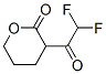 (+)-(9ci)-3-(二氟乙酰基)四氫-2H-吡喃-2-酮結構式_183279-72-3結構式