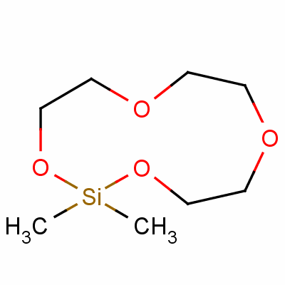 1,1-Dimethylsila-11-crown-4Structure,18339-94-1Structure 1,1-Dimethylsila-11-crown-4 Structure,18339-94-1Structure