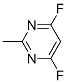 Pyrimidine, 4,6-difluoro-2-methyl- (8ci,9ci)Structure,18382-80-4Structure Pyrimidine, 4,6-difluoro-2-methyl- (8ci,9ci) Structure,18382-80-4Structure