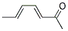 (9ci)-(3e,5e)-3,5-庚二烯-2-酮結(jié)構(gòu)式_18402-90-9結(jié)構(gòu)式