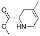 (s)-(9ci)-1,2,3,6-四氫-4-甲基-2-吡啶羧酸甲酯結構式_184880-01-1結構式