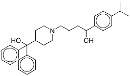 Decarboxy fexofenadineStructure,185066-37-9Structure Decarboxy fexofenadine Structure,185066-37-9Structure
