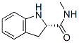 1H-indole-2-carboxamide,2,3-dihydro-n-methyl-,(s)-(9ci)Structure,185213-09-6Structure 1H-indole-2-carboxamide,2,3-dihydro-n-methyl-,(s)-(9ci) Structure,185213-09-6Structure