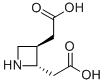 (2S,3s)-trans-3-(carboxymethyl)-azetidine-2-acetic acidStructure,185387-36-4Structure (2S,3s)-trans-3-(carboxymethyl)-azetidine-2-acetic acid Structure,185387-36-4Structure