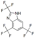 2,4,6-Tris(trifluoromethyl)-benzimidazoleStructure,185412-89-9Structure 2,4,6-Tris(trifluoromethyl)-benzimidazole Structure,185412-89-9Structure