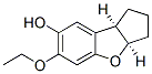 順式-(9ci)-6-乙氧基-2,3,3a,8b-四氫-1H-環(huán)戊并[b]苯并呋喃-7-醇結構式_186664-65-3結構式