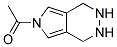 (9ci)-6-乙?；?2,3,4,6-四氫-1H-吡咯并[3,4-d]吡嗪結(jié)構(gòu)式_186746-91-8結(jié)構(gòu)式