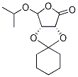 (2R,3s)-2,3-dihydroxy-4-isopropoxy-gamma-butyrolactone cyclohexyl ketalStructure,186790-80-7Structure (2R,3s)-2,3-dihydroxy-4-isopropoxy-gamma-butyrolactone cyclohexyl ketal Structure,186790-80-7Structure