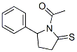 (9ci)-1-乙?；?5-苯基-2-吡咯烷硫酮結(jié)構(gòu)式_187276-87-5結(jié)構(gòu)式