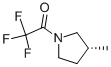 Pyrrolidine, 3-methyl-1-(trifluoroacetyl)-, (r)- (9ci)Structure,187670-58-2Structure Pyrrolidine, 3-methyl-1-(trifluoroacetyl)-, (r)- (9ci) Structure,187670-58-2Structure