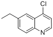 4-Chloro-6-ethylquinolineStructure,188758-77-2Structure 4-Chloro-6-ethylquinoline Structure,188758-77-2Structure