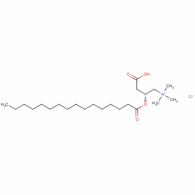 Palmitoyl-l-carnitine chlorideStructure,18877-64-0Structure Palmitoyl-l-carnitine chloride Structure,18877-64-0Structure