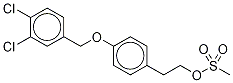 2-[4-(3,4-Dichlorobenzyloxy)-phenylethyl methanesulfonateStructure,188928-10-1Structure 2-[4-(3,4-Dichlorobenzyloxy)-phenylethyl methanesulfonate Structure,188928-10-1Structure