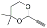 (9ci)-2-乙炔-4,4-二甲基-1,3-二噁烷結(jié)構(gòu)式_189358-52-9結(jié)構(gòu)式