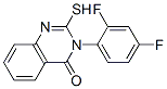 3-(2,4-Difluoro-phenyl)-2-mercapto-3H-quinazolin-4-oneStructure,19062-31-8Structure 3-(2,4-Difluoro-phenyl)-2-mercapto-3H-quinazolin-4-one Structure,19062-31-8Structure