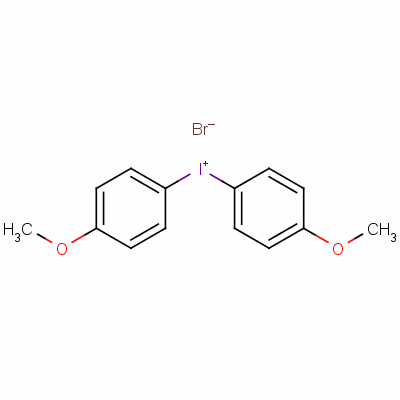 Bis(4-methoxyphenyl)-iodonium bromide (1:1)Structure,19231-06-2Structure Bis(4-methoxyphenyl)-iodonium bromide (1:1) Structure,19231-06-2Structure