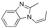 (z)-(9ci)-2-甲基-1-(1-丙烯基)-1H-苯并咪唑結(jié)構(gòu)式_192505-91-2結(jié)構(gòu)式