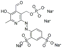 Pyridoxal phosphate-6-azo(benzene-2,4-disulfonic acid) tetrasodium salt hydrateStructure,192575-19-2Structure Pyridoxal phosphate-6-azo(benzene-2,4-disulfonic acid) tetrasodium salt hydrate Structure,192575-19-2Structure