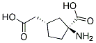 (1s-順式)-(9ci)-3-氨基-3-羧基-環(huán)戊烷乙酸結(jié)構(gòu)式_194785-80-3結(jié)構(gòu)式