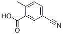 5-Cyano-2-methyl-benzoic acidStructure,1975-54-8Structure 5-Cyano-2-methyl-benzoic acid Structure,1975-54-8Structure