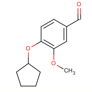 4-Cyclopentyloxy-3-methoxybenzaldehydeStructure,197573-17-4Structure 4-Cyclopentyloxy-3-methoxybenzaldehyde Structure,197573-17-4Structure