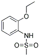 Methanesulfonamide, n-(2-ethoxyphenyl)-(9ci)Structure,198486-31-6Structure Methanesulfonamide, n-(2-ethoxyphenyl)-(9ci) Structure,198486-31-6Structure