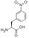 L-3-NO2-Phe-OH結(jié)構(gòu)式_19883-74-0結(jié)構(gòu)式