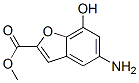 2-Benzofurancarboxylicacid,5-amino-7-hydroxy-,methylester(9ci)Structure,199280-09-6Structure 2-Benzofurancarboxylicacid,5-amino-7-hydroxy-,methylester(9ci) Structure,199280-09-6Structure