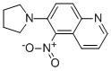 5-Nitro-6-(pyrrolidin-1-yl)quinolineStructure,19979-54-5Structure 5-Nitro-6-(pyrrolidin-1-yl)quinoline Structure,19979-54-5Structure