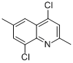 4,8-Dichloro-2,6-dimethylquinolineStructure,203626-46-4Structure 4,8-Dichloro-2,6-dimethylquinoline Structure,203626-46-4Structure