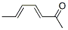 (8ci)-(e,)-3,5-庚二烯-2-酮結構式_20432-50-2結構式