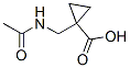 (9ci)-1-[(乙?；被?甲基]-環(huán)丙烷羧酸結(jié)構(gòu)式_205173-55-3結(jié)構(gòu)式