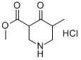 3-Methyl-5-methoxycarbonyl-4-piperidone hydrochlorideStructure,205692-64-4Structure 3-Methyl-5-methoxycarbonyl-4-piperidone hydrochloride Structure,205692-64-4Structure