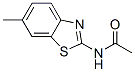N-(6-甲基-1,3-苯并噻唑-2-基)乙酰胺結(jié)構(gòu)式_20600-51-5結(jié)構(gòu)式